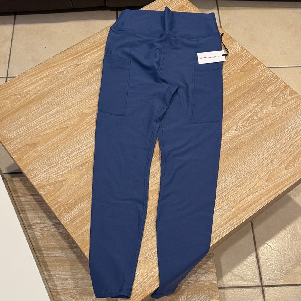 WeWoreWhat Blue Leggings